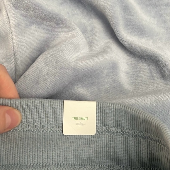 Aerie Velour Super Flare High Waisted Drawstring Pant Size L - Picture 7 of 9